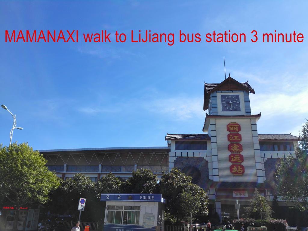 Mama Naxi Guesthouse Lijiang  Exteriör bild
